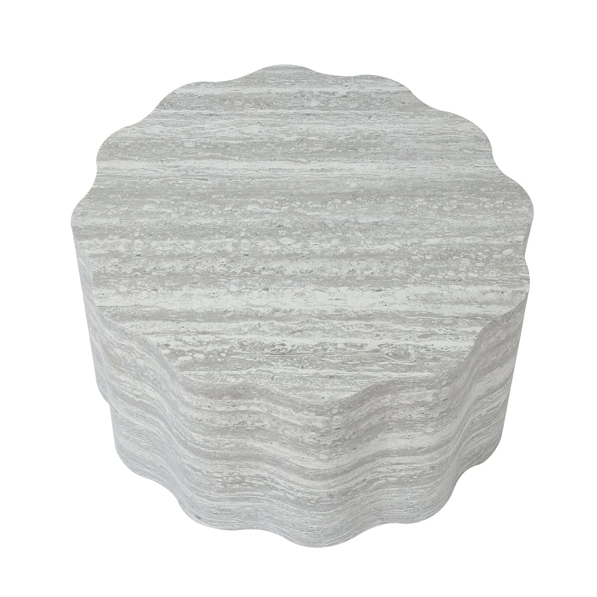 Set of 2 Round Coffee Tables for Living Room