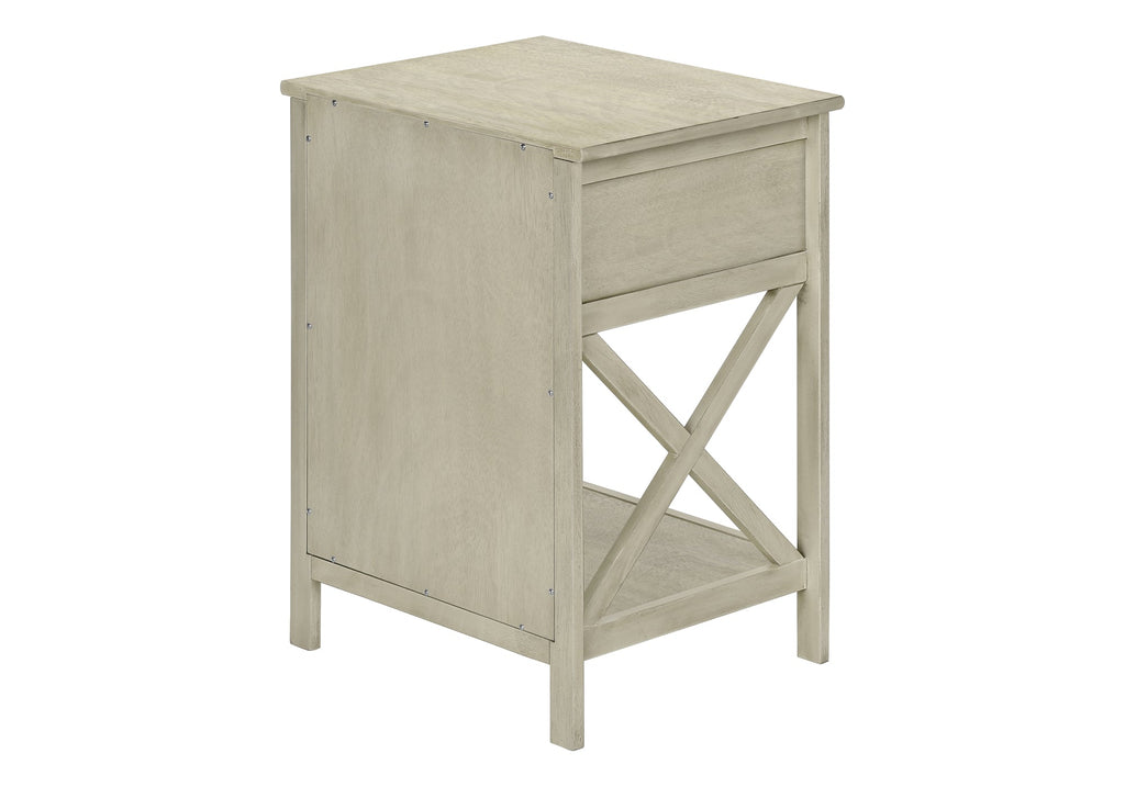 Antique 2-Tier Accent Table