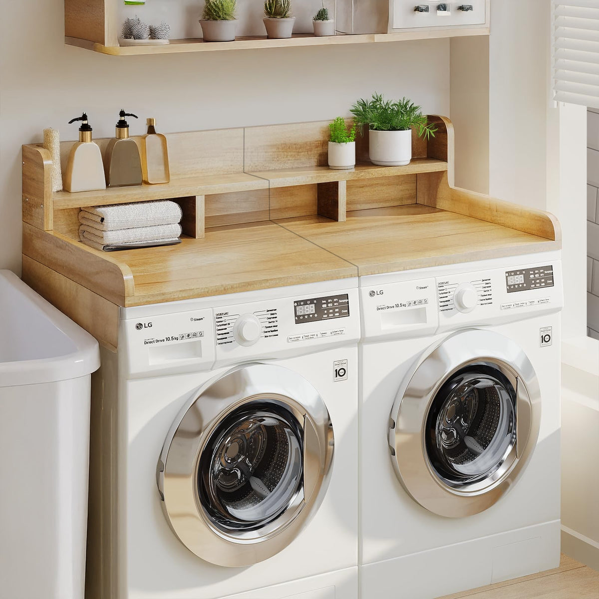 Washer Dryer Countertop with Non-slip Pads