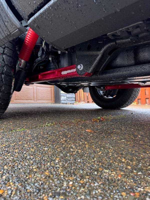 Camburg Toyota Tundra 2WD/4WD 22-23 KINETIK Series Rear Billet Trailing Arm Kit (Red) CAM-320029-RED