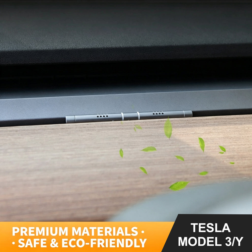 Hidden Car Air Freshener Stick Hidden Aromatherapy Ornament Interior Accessory For Tesla Model 3 Model Y