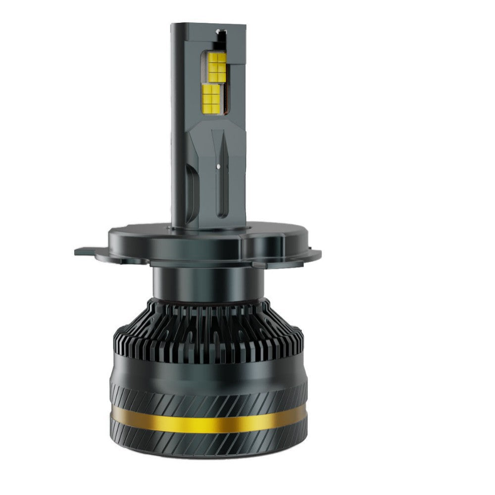 12V Dual Copper Tube Super Bright Car LED Headlight  H7 H4 Universal LED Bulb For Cars Trucks