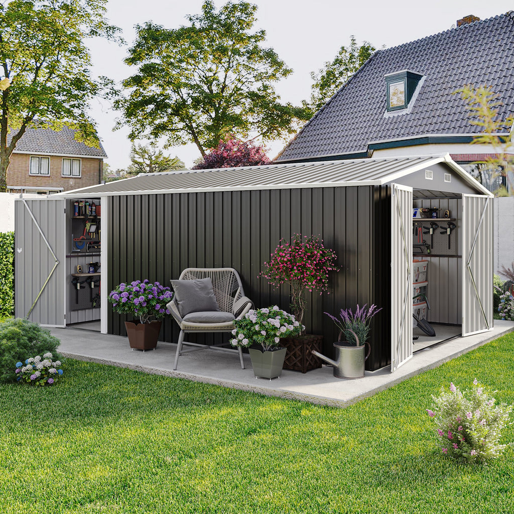 Campcraft Outdoor Storage Shed 10×14 FT