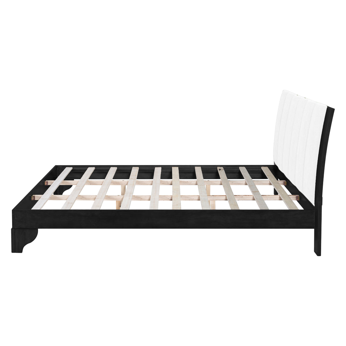 King Size Bed Frame in Black and White