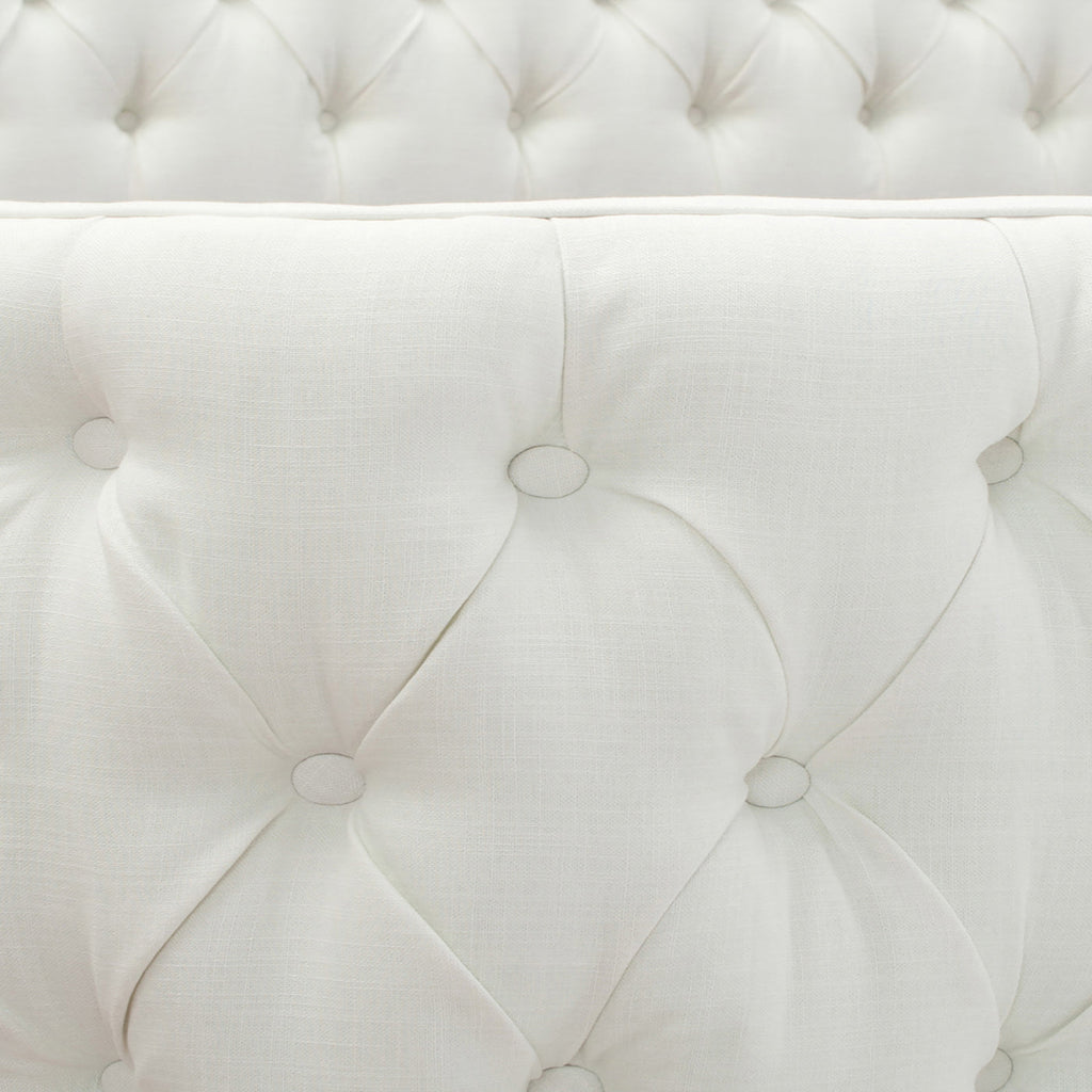 Brooklyn Queen Tufted Panel Bed Headboard and Footboard Set