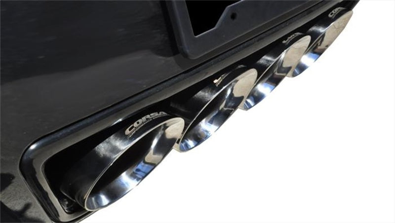 Corsa Performance 2014 Chevy Corvette C7 Coupe 6.2L V8 AT/MT 2.75" Valve-Back Dual Rear