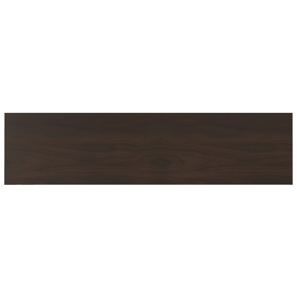 Warm Shaker 72 Inch Wide Solid Wood Low TV Stand in Tobacco
