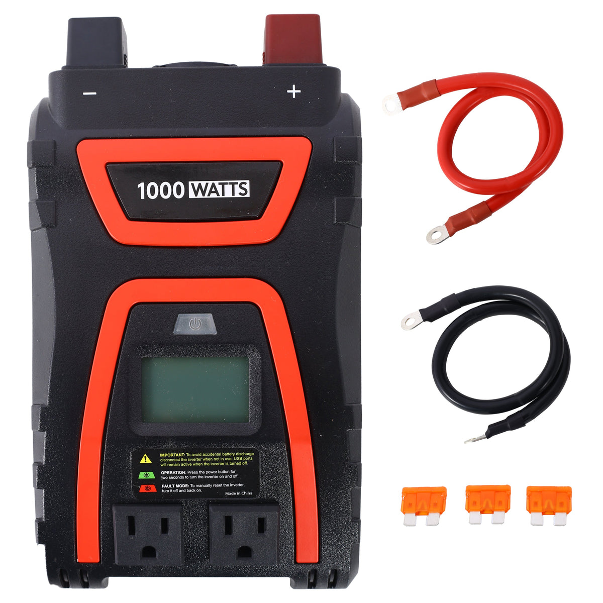 1000 Watts Power Inverter with LED Display