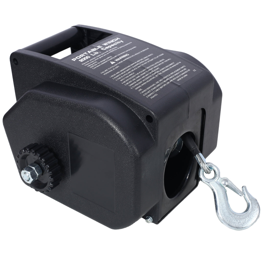 12V 2000lbs Electric Trailer Winch