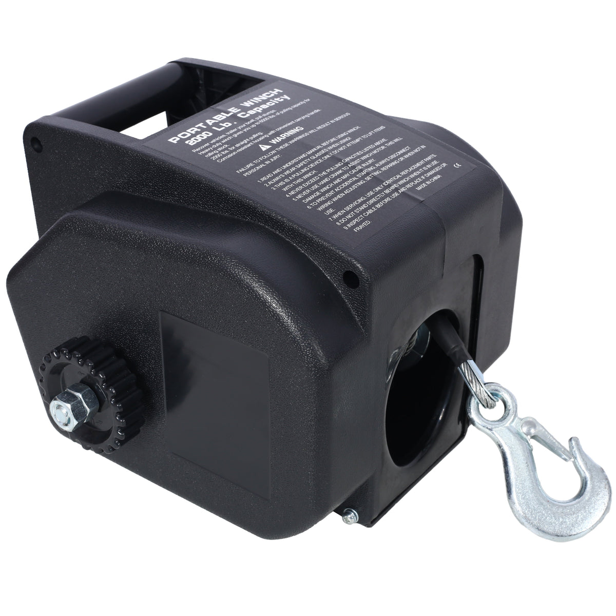 12V 2000lbs Electric Trailer Winch