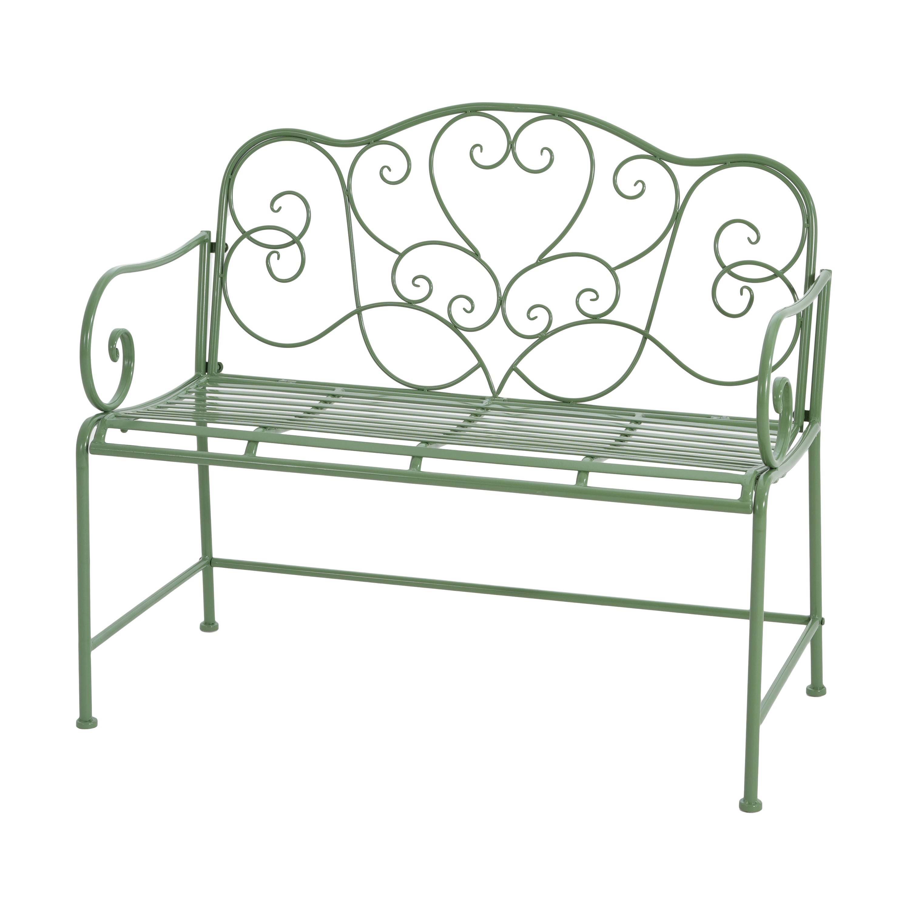 Outdoor Garden Bench - Green