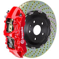 Brembo 24+ BMW M30i/i5 xDrive 40 Front GT BBK 6 Piston Cast 380x34 2pc Rotor Drilled - Red 1N1.9092A2