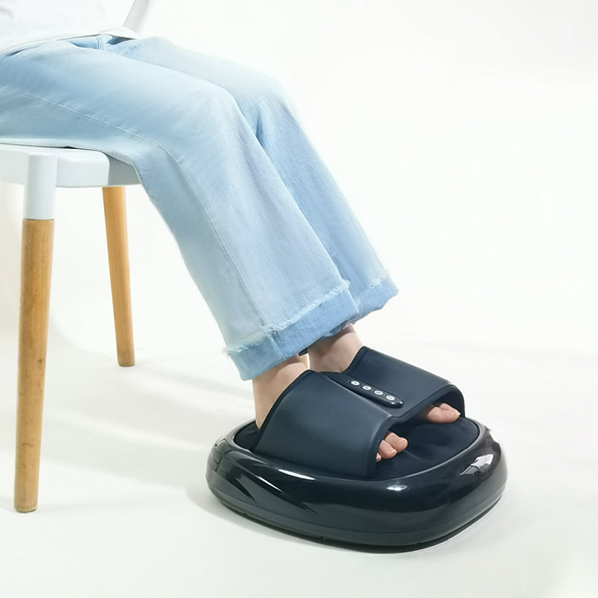 Foot Massager with Heat - Black