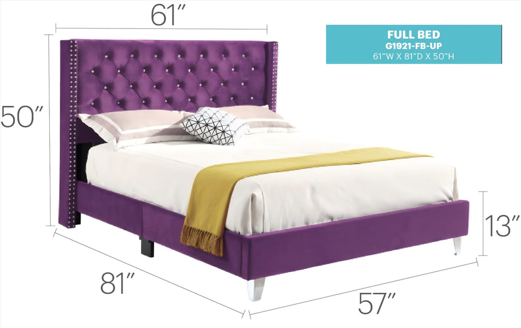 Charming Transitional Bed Frame