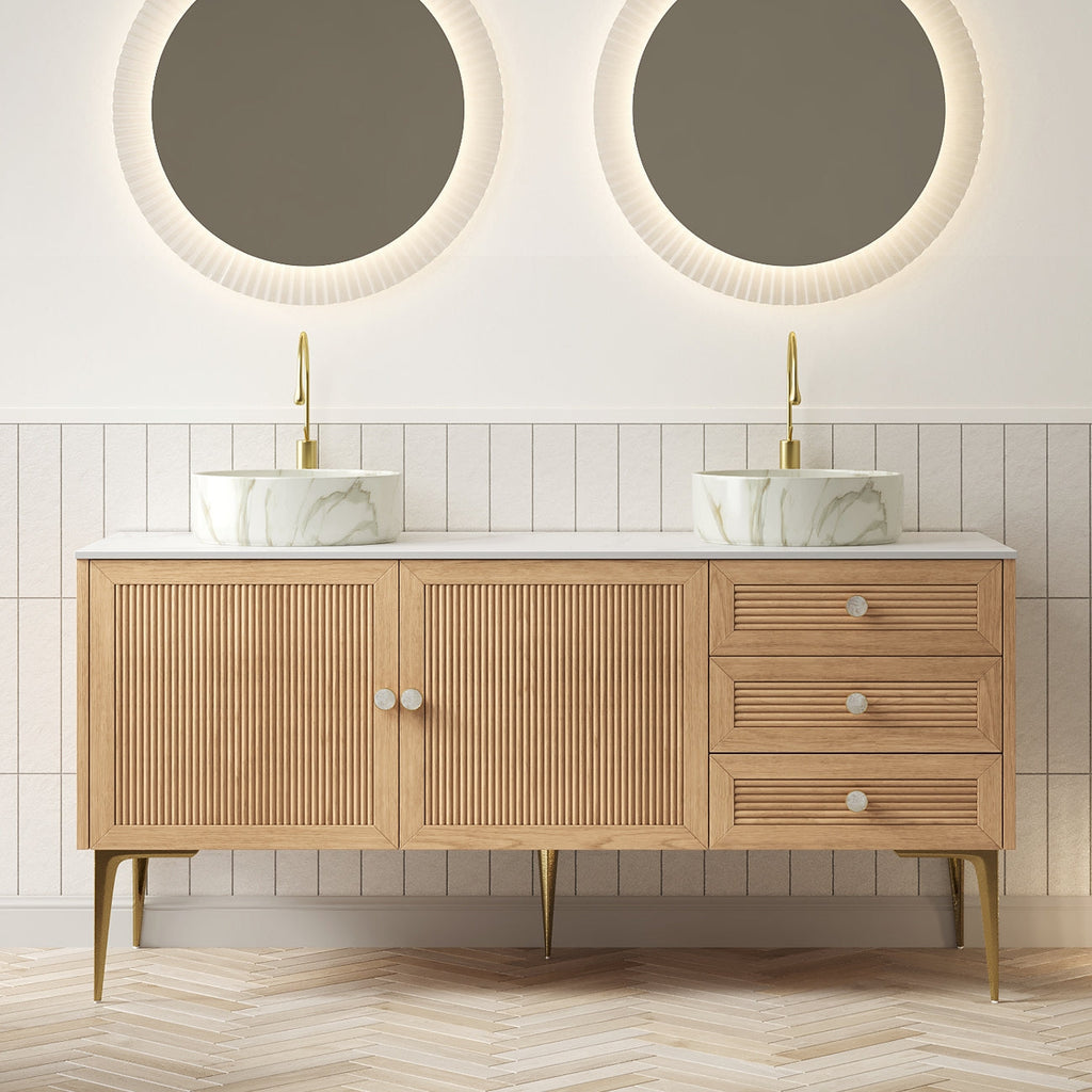MUNIN 60" Bathroom Vanity with Sink