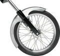 Bikers Choice 21in Outlaw Raw Stl Frt Fender 489663