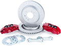 Alcon 2010+ Ford F-150 360x32mm Rotors 4-Piston Red Calipers Rear Brake Upgrade Kit BKR5059D07