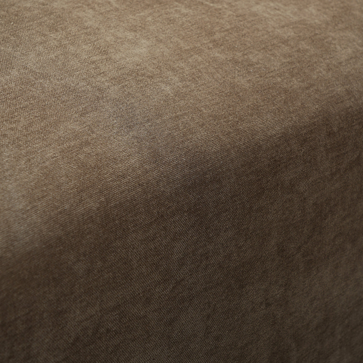 87" Curved Contemporary Sofa in Brown