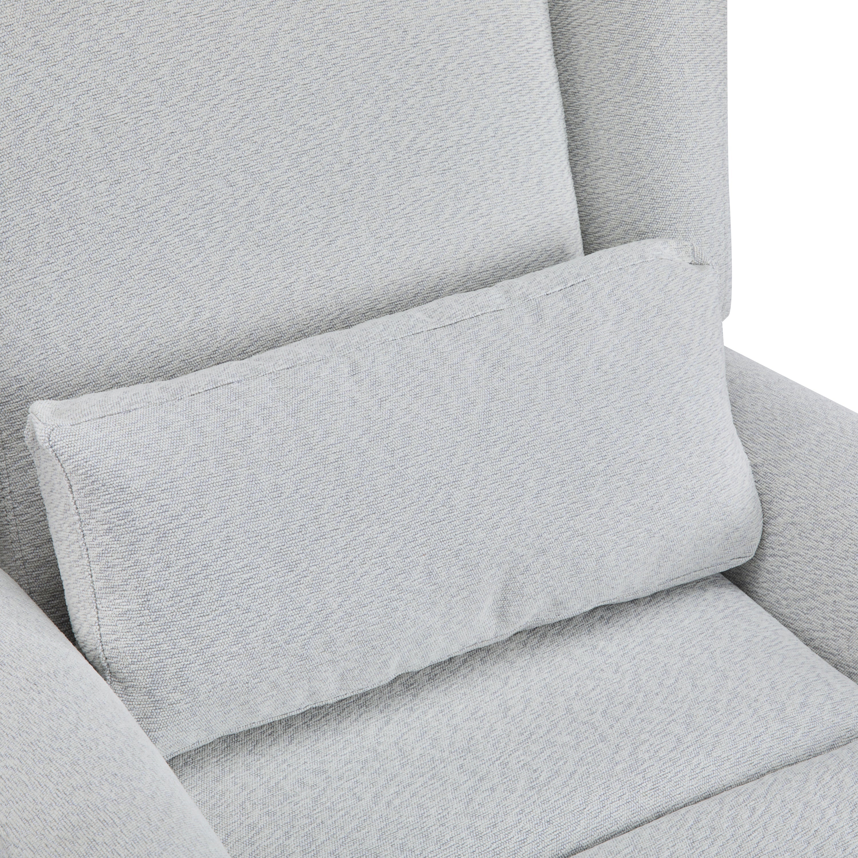 Upholstered 360° Swivel Power Recliner Chair