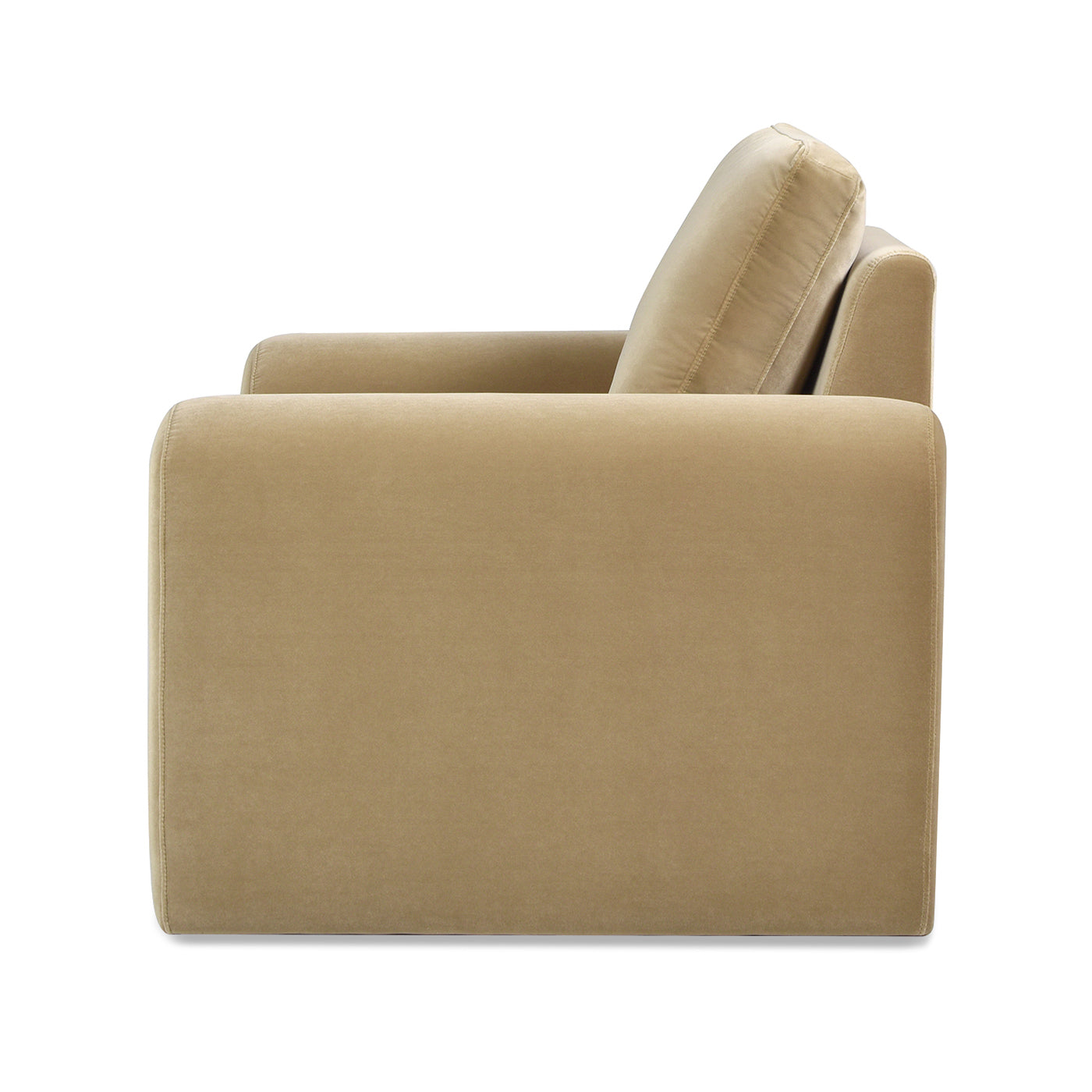 Mason 40" Arched Arm Chair, Camel