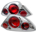 SPYDER Mitsubishi Eclipse 00-02 Euro Style Tail Lights Chrome ALT-YD-ME00-C 5006295