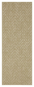 Earth GC_NTL1014 Jute/White Area Rug