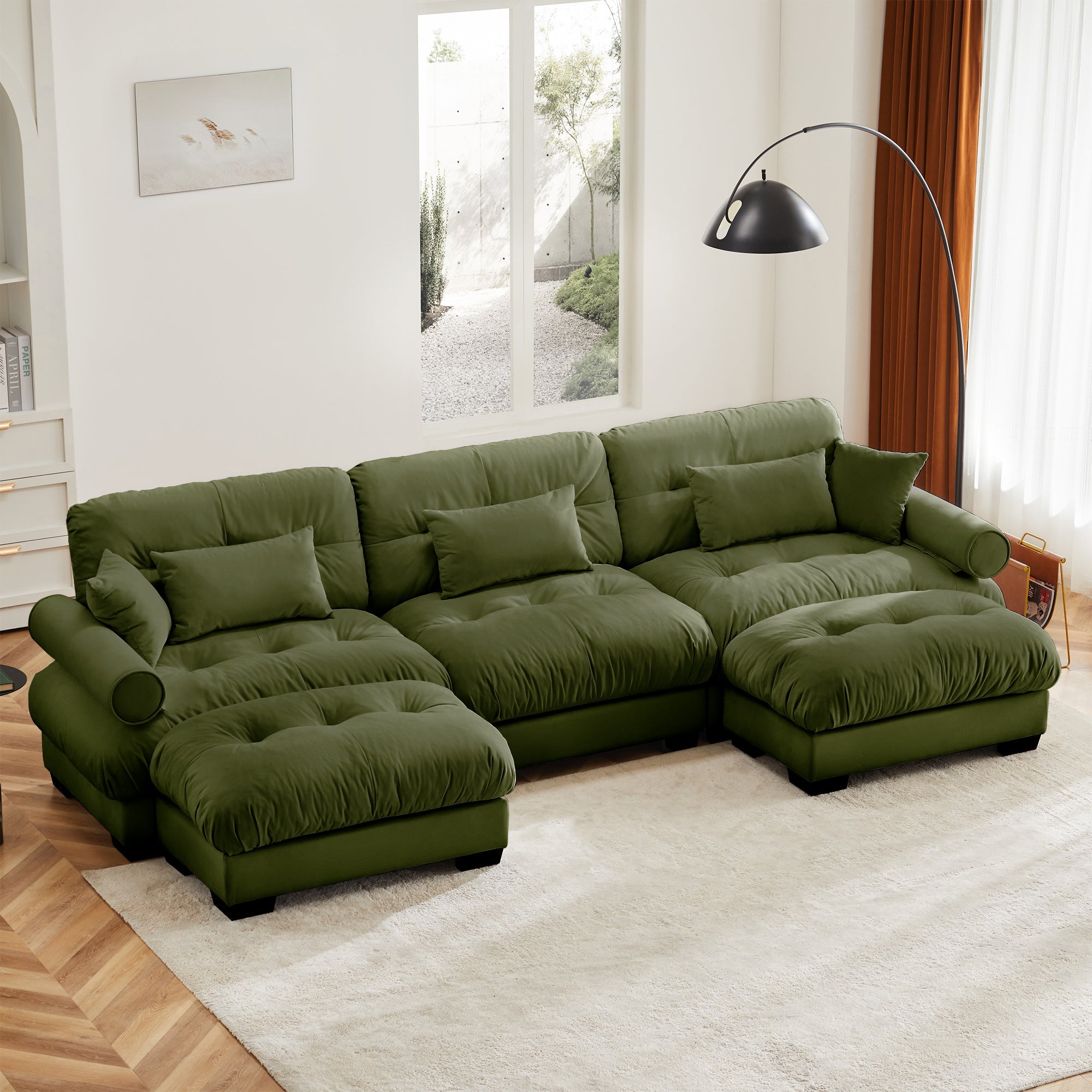U Shape Modular Sectional Sofa Couch
