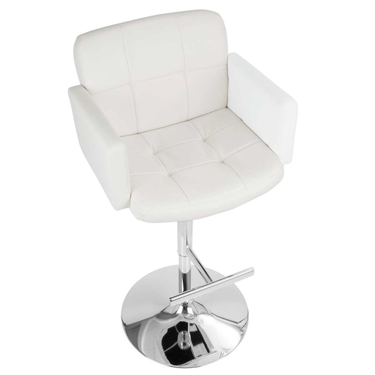Stout Contemporary Adjustable Barstool with Swivel