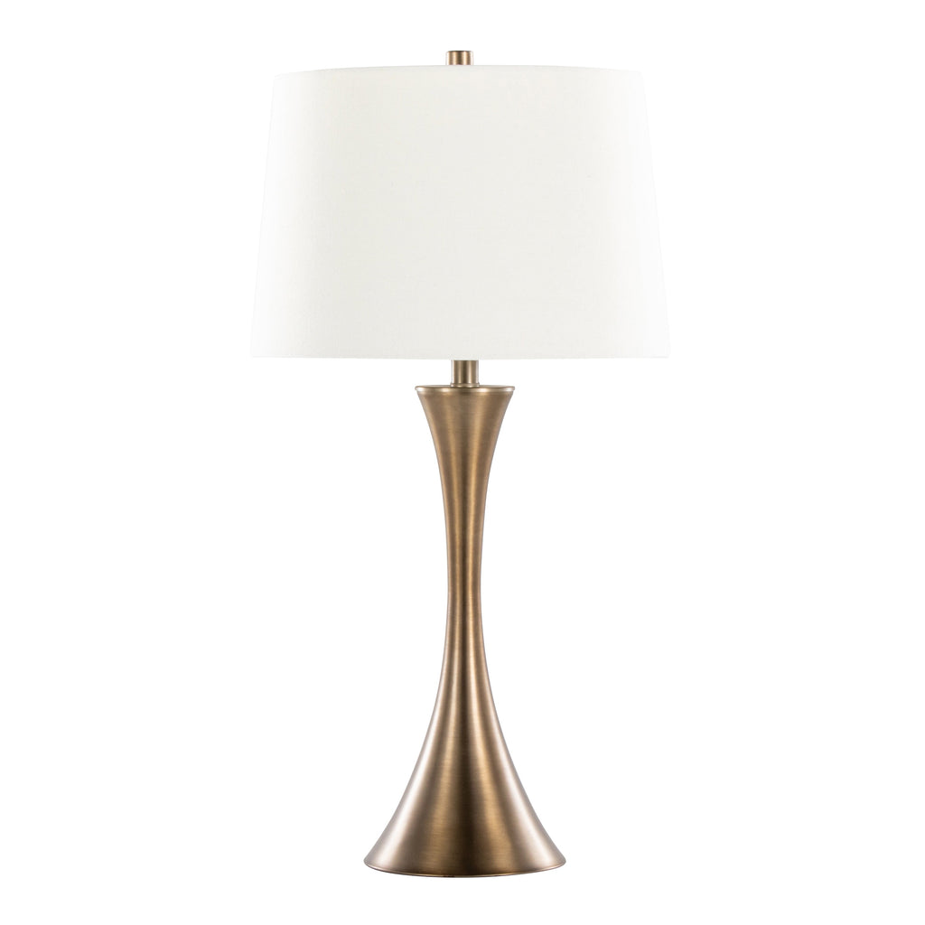 29" Contemporary Metal Table Lamp