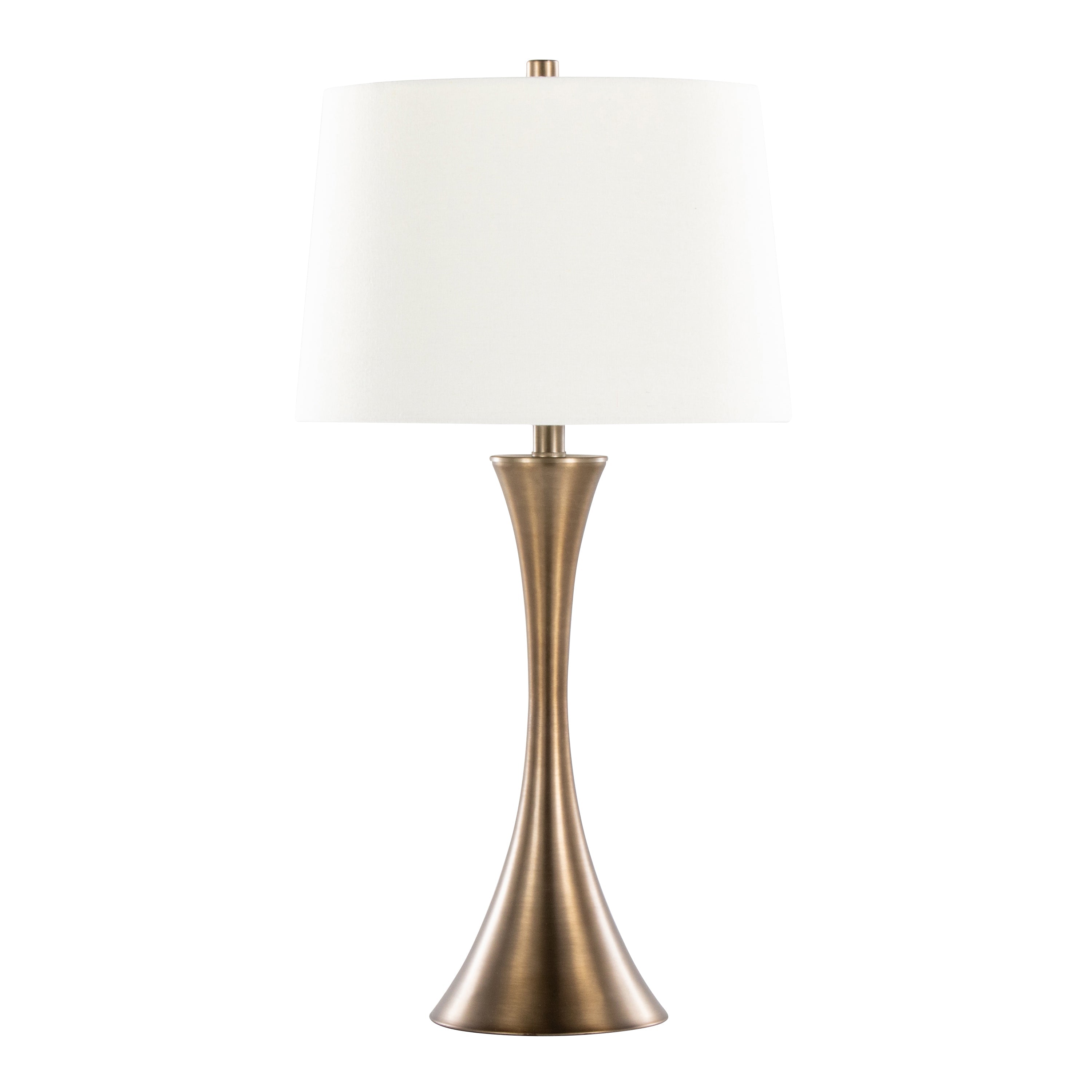 29" Contemporary Metal Table Lamp