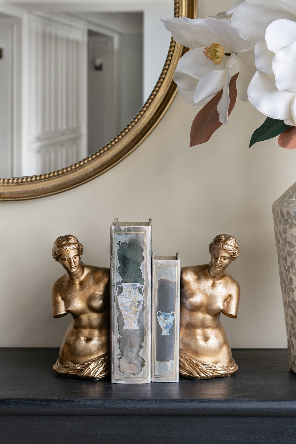 Set of 2 Venus de Milo Bust Bookends