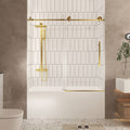 Frameless Shower Door 56-60" W x 60" H