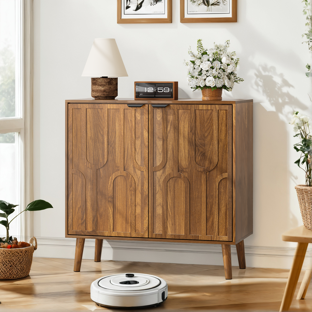Farmhouse Sideboard Buffet Cabinet with Storage