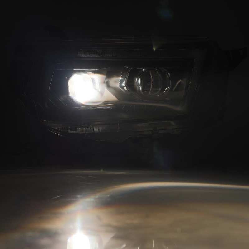 AlphaRex 10-13 Toyota 4Runner PRO-Series Projector Headlights Plank Style Black w/Seq Signal/DRL 880755 *Discontinued