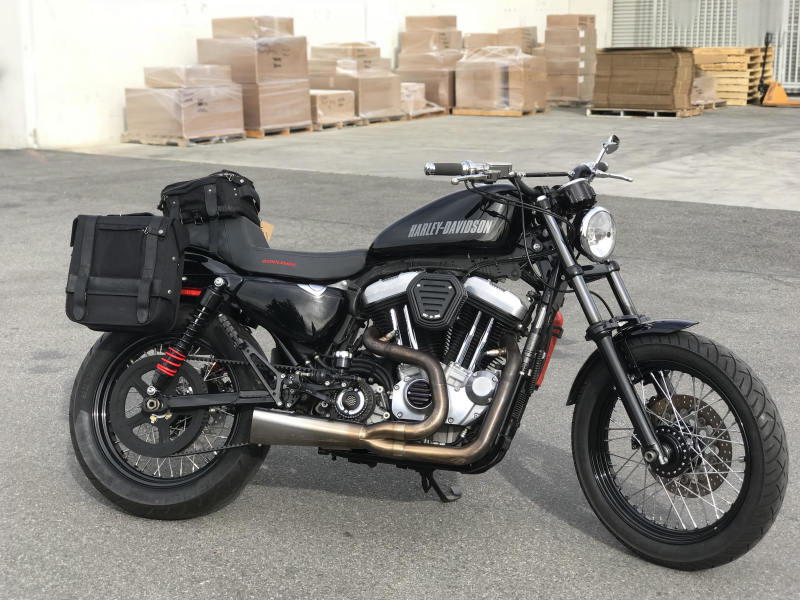 Burly Brand Voyager Saddlebag (Ea) - Dark Oak B15-1000D