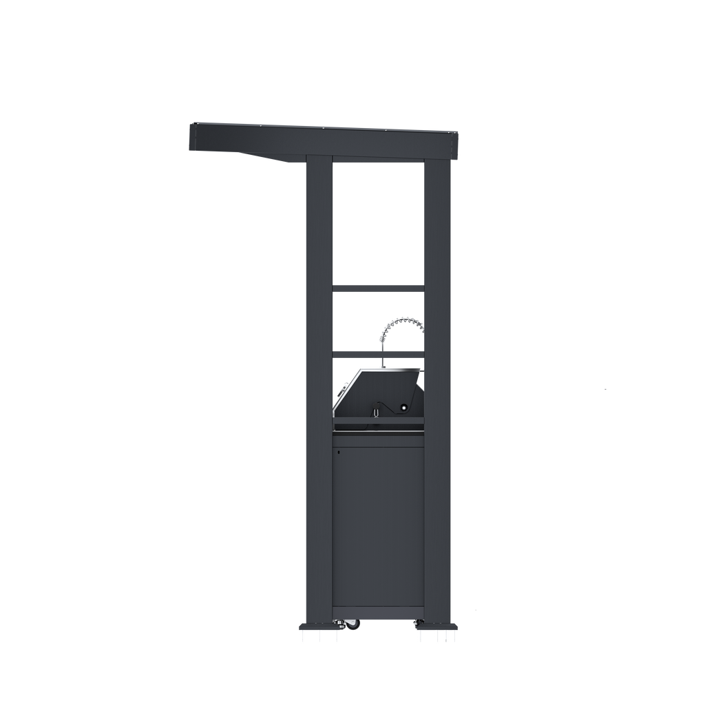 94-Inch Deluxe Stainless Steel Gas Outdoor Kitchen Barbecue Grill