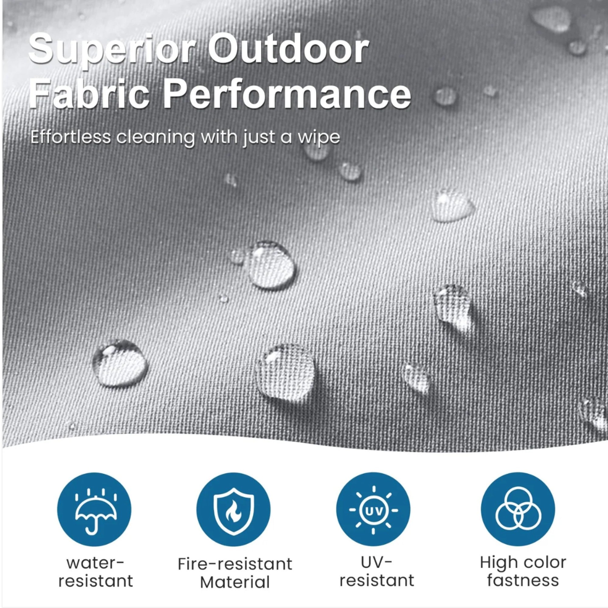 All-Weather 5-Piece Ultra Aluminum Patio Furniture Set