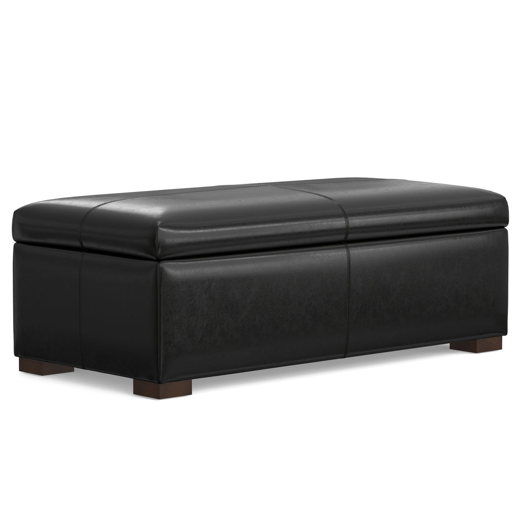 Gabbie 48 Inch Wide Rectangular Storage Ottoman