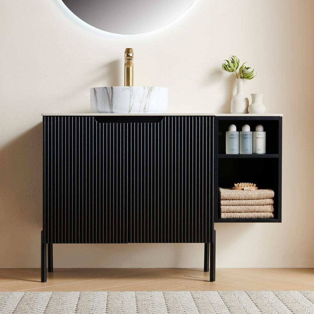 Turio 42" Bathroom Storage Cabinet