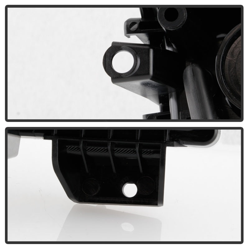 Spyder Jeep Wrangler 2018-2019 ( LED Model Only) LED Front Bumper Lights - Sequential Signal - Black 5086808
