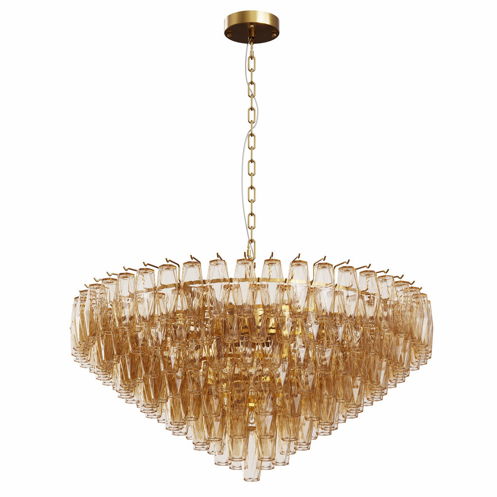 37" Extra Large Chandelier, 14-Light