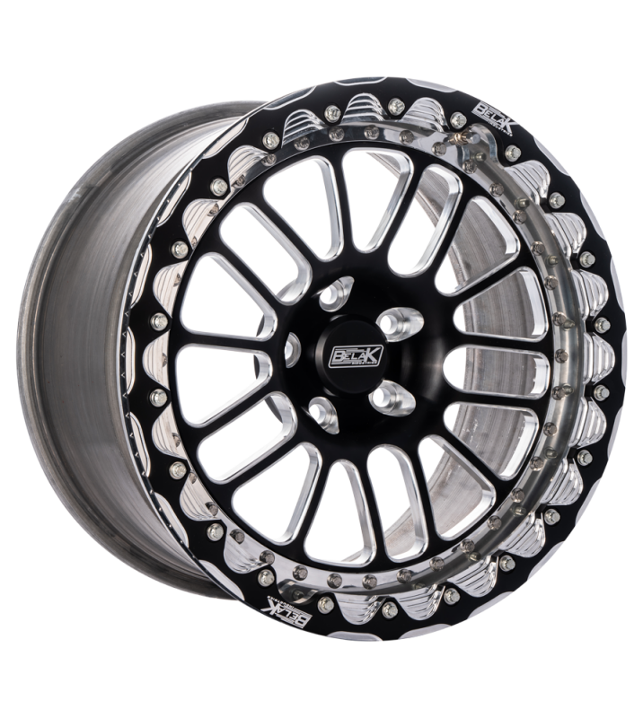 Belak Wheels Belak 18x12 / 8.75in BS / 5x120 BP / High Pad / Series 2 Wheel - Single Beadlock 18125120S28BS-SBL