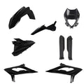 Acerbis 2023 Beta RR 2T 125-480 RR 2T 125RC-480RC Full Plastic Kit - Black 2979470001