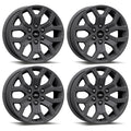 Ford Racing 15-22 F-150 18x7.5in Matte Gray Wheel Kit M-1007K-1875G