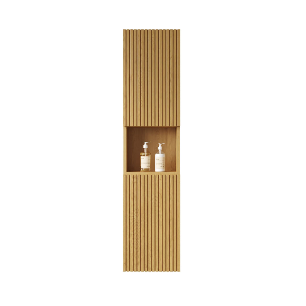 Mitch 59" Tall Bathroom Wall Mounted Cabinet