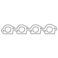 Cometic Gasket Cometic Chevy Mark-IV BB V8 .042in ArmorCore Exhaust Mani Gskt Set-Brodix Big Duke/Head Hunter Heads C5418-042