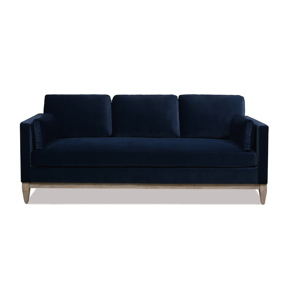 Knox 84" Modern Farmhouse Sofa, Dark