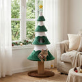 62" Cat Tree with Cozy Condo and Scratching Posts