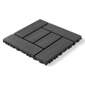12-Inch ZZ Style Interlocking Deck Tiles