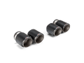 Akrapovic 2021+ BMW M3 (G80)/M4 (G82) Tail Pipe Set (Carbon) TP-CT/68
